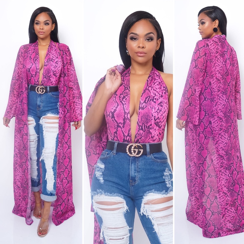 Unstoppable Two Piece Bodysuit Set- Magneta